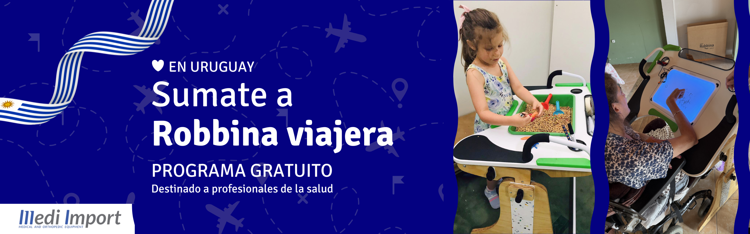 Robbina Viajera en Uruguay