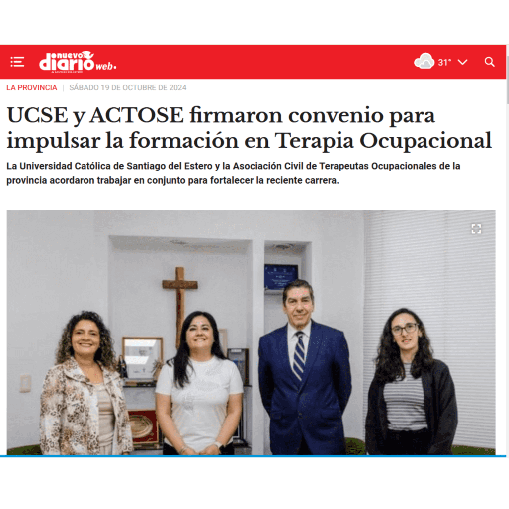 Romina Torres: Impulsando la Terapia Ocupacional en Santiago del Estero, foto 1